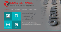 Desktop Screenshot of mag-service.pl